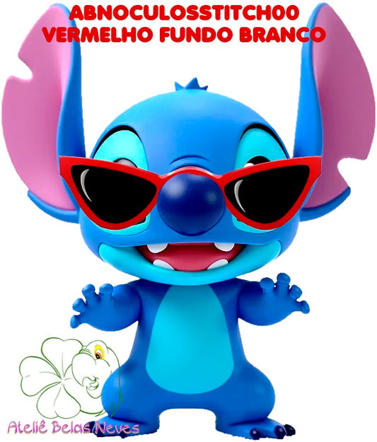 Oculos RESINADOS ESCUROS FUNDO BRANCO - ABNOCULOSSTITCH00