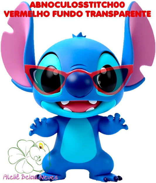 Oculos RESINADOS ESCUROS FUNDO TRANSPARENTE - ABNOCULOSSTITCH00