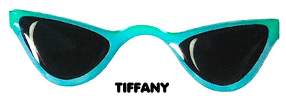 Oculos RESINADOS ESCUROS FUNDO TRANSPARENTE - ABNOCULOSSTITCH00