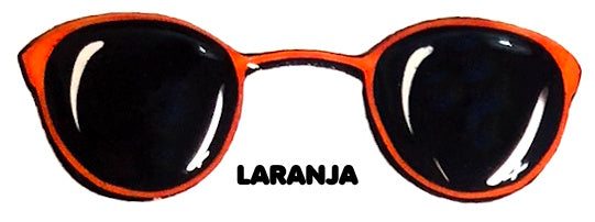 Oculos RESINADOS ESCUROS FUNDO TRANSPARENTE - ABNOCULOSSTITCH10