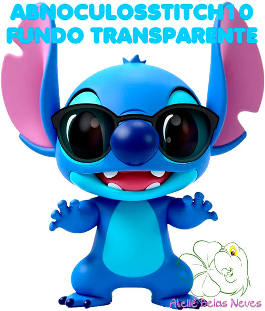 Oculos RESINADOS ESCUROS FUNDO TRANSPARENTE - ABNOCULOSSTITCH10