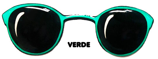 Oculos RESINADOS ESCUROS FUNDO TRANSPARENTE - ABNOCULOSSTITCH10