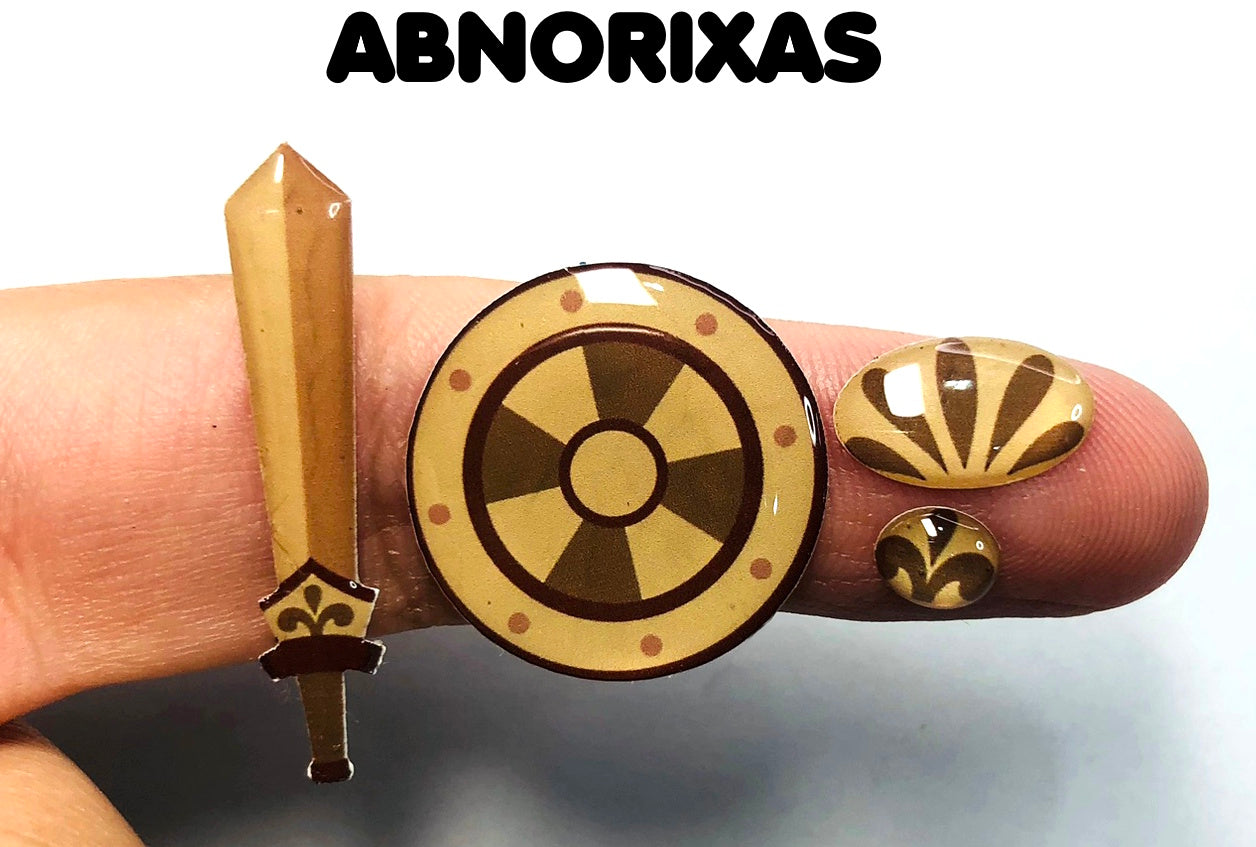 Apliques RESINADOS ABNORIXAS