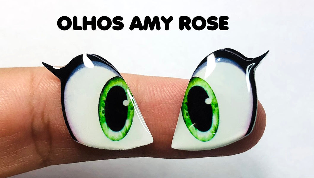 Olhos Resinados PERSONAGENS SONIC ABNPSONIC TURMA