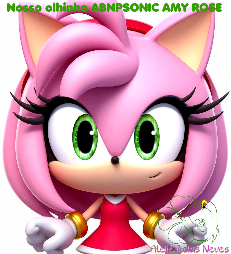 Olhos Resinados PERSONAGENS SONIC ABNPSONIC TURMA