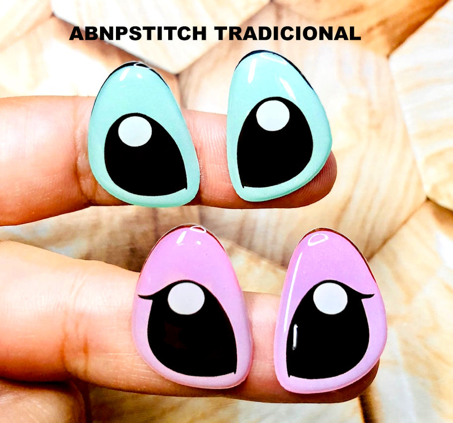 Olhos Resinados ABNPSTITCH