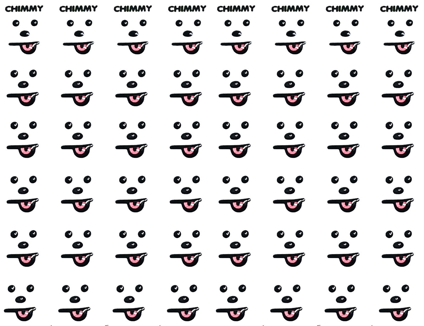 Rostos RESINADOS ABNPBTSROSTOSMASCOTES - MASCOTES BTS