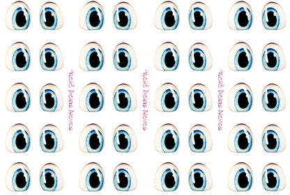 Olhos RESINADOS ABNPMARIOOLHOS MARIO BROS