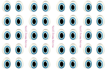 Olhos RESINADOS ABNPMARIOOLHOS MARIO BROS