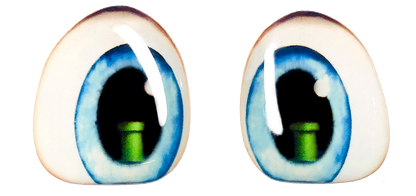 Olhos RESINADOS ABNPMARIOOLHOS MARIO BROS