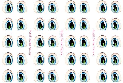 Olhos RESINADOS ABNPMARIOOLHOS MARIO BROS
