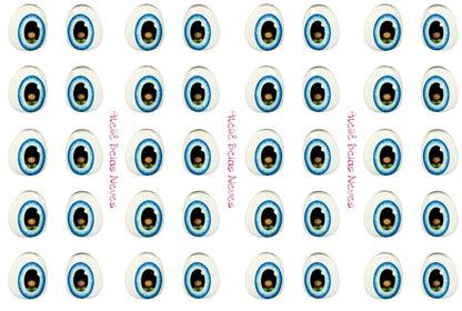 Olhos RESINADOS ABNPMARIOOLHOS MARIO BROS