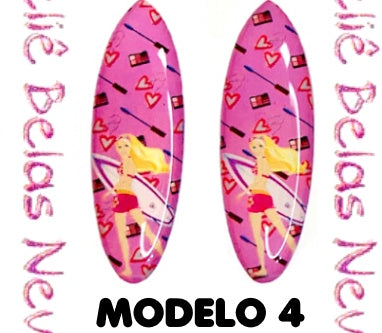 Objetos RESINADOS PRANCHAS ABNBARBIEPRANCHAS