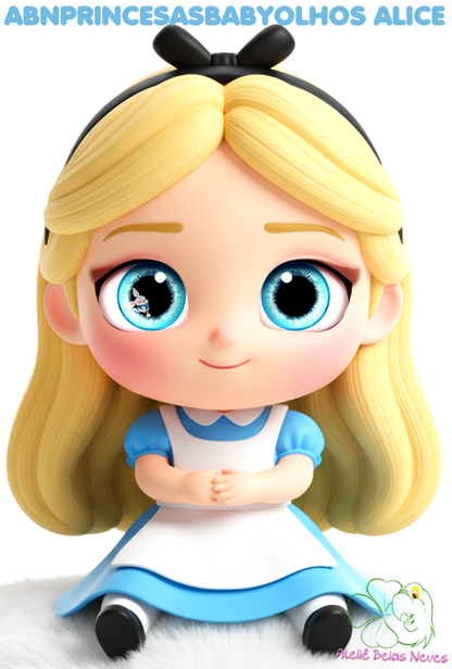 Olhos RESINADOS PRINCESAS ABNPRINCESASBABYOLHOS