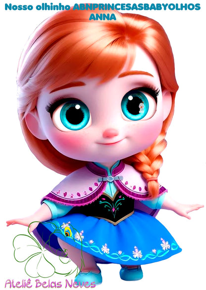 Olhos RESINADOS PRINCESAS ABNPRINCESASBABYOLHOS