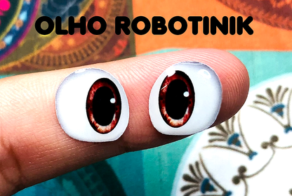 Olhos Resinados PERSONAGENS SONIC ABNPSONIC ROBOTINIK