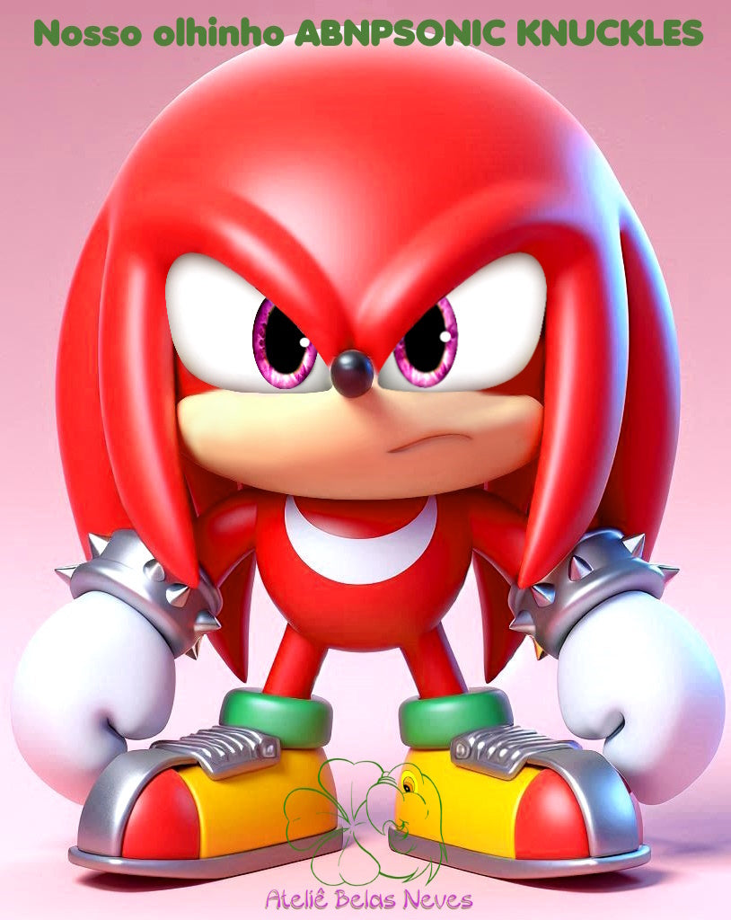 Olhos Resinados PERSONAGENS SONIC ABNPSONIC MODELO 1