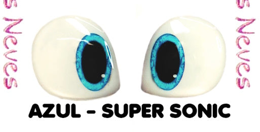 Olhos Resinados PERSONAGENS SONIC ABNPSONIC MODELO 4