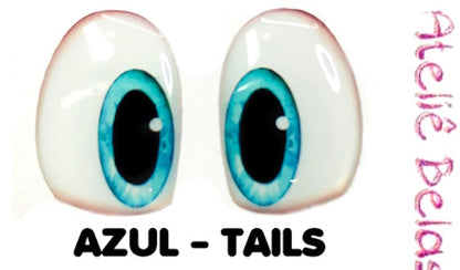 Olhos Resinados PERSONAGENS SONIC ABNPSONIC MODELO 4