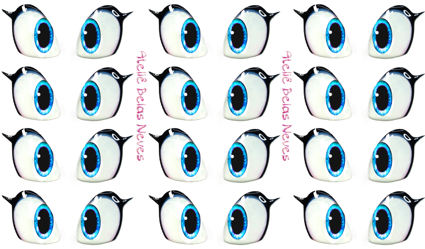 Olhos Resinados PERSONAGENS SONIC ABNPSONIC TURMA