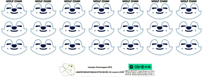 Rostos RESINADOS ABNPSTRAYKIDSROSTOSMASCOTES - MASCOTES SKZOO