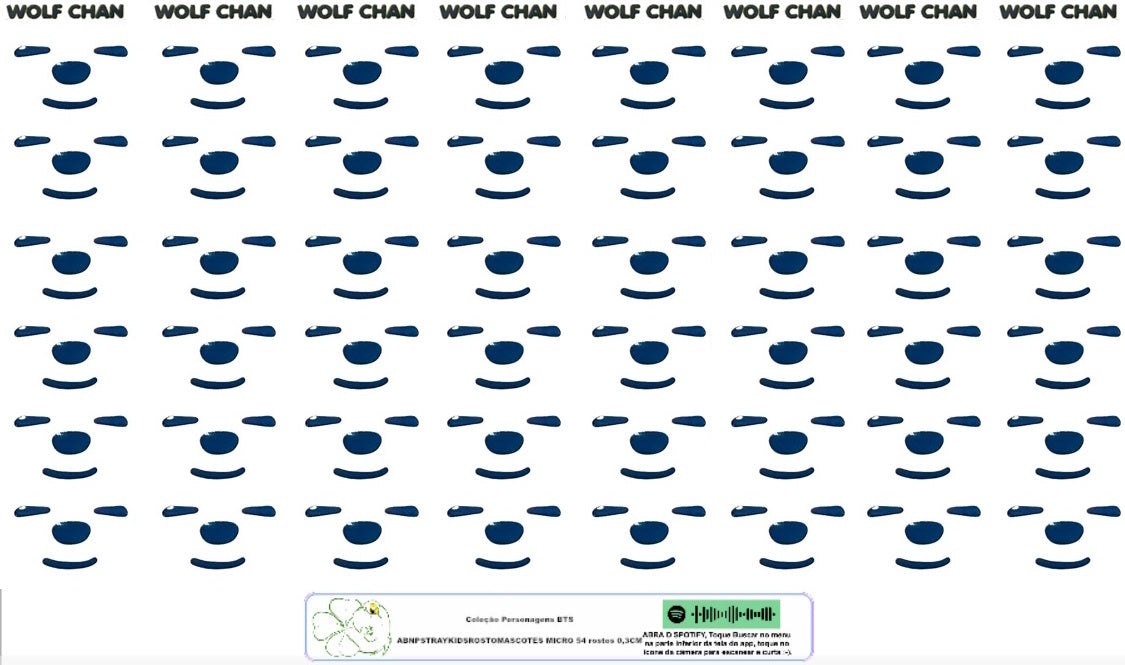 Rostos RESINADOS ABNPSTRAYKIDSROSTOSMASCOTES - MASCOTES SKZOO