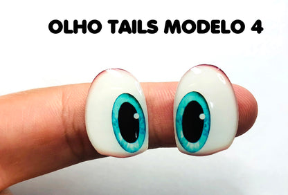 Olhos Resinados PERSONAGENS SONIC ABNPSONIC MODELO 4