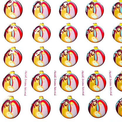 Apliques RESINADOS ABNSAGRADAFAMILIA140