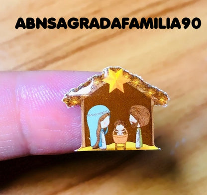 Apliques RESINADOS ABNSAGRADAFAMILIA90
