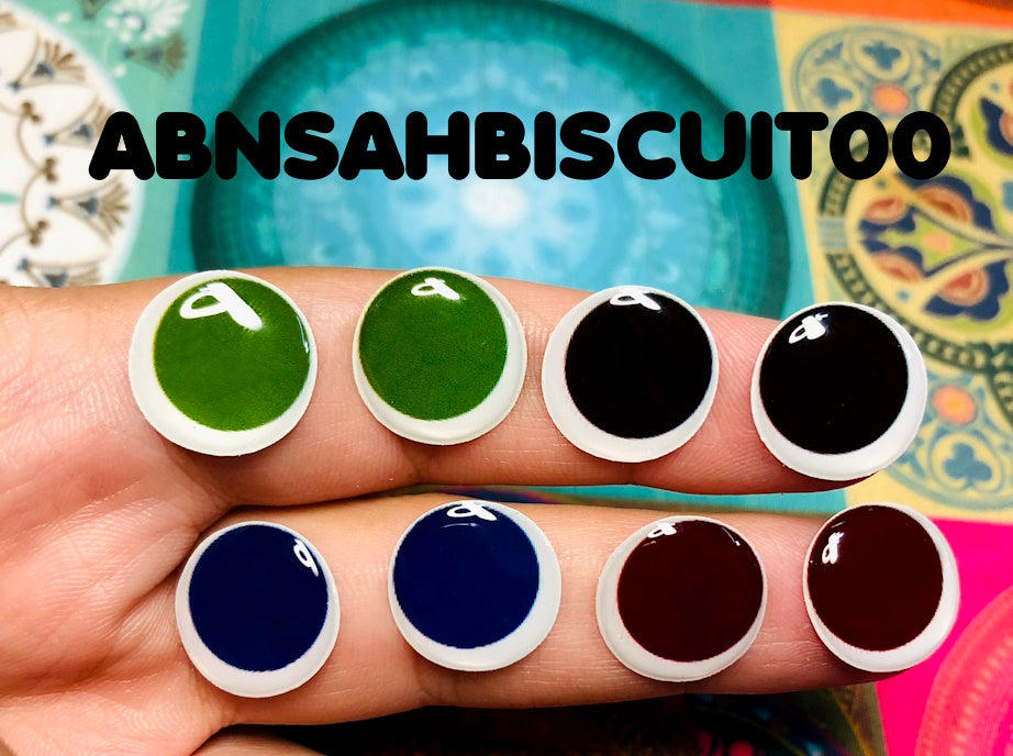 Olhos RESINADOS ABNSAHBISCUIT00