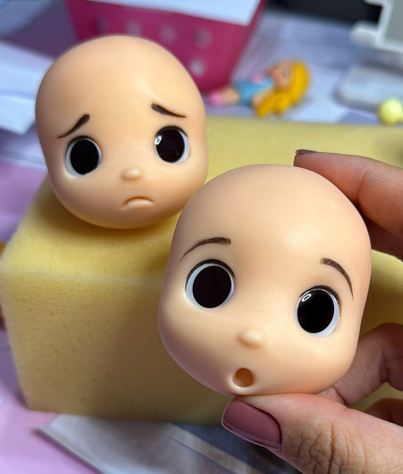 Olhos RESINADOS ABNSAHBISCUIT00