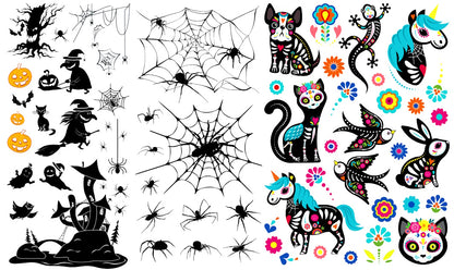 TATUAGENS ABNTATTOOHALLOWEEN TRANSFER