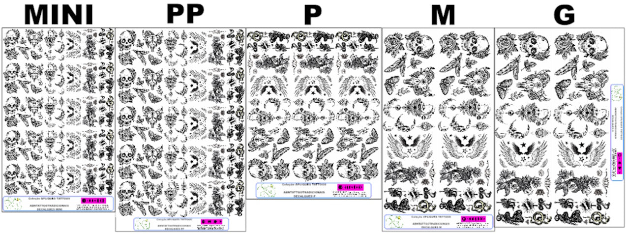 TATUAGENS ABNTATTOOTRADICIONAIS TRANSFER