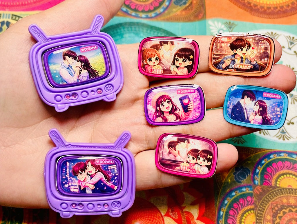 Apliques RESINADOS ABNTELASTVRETRO - TV RETRO