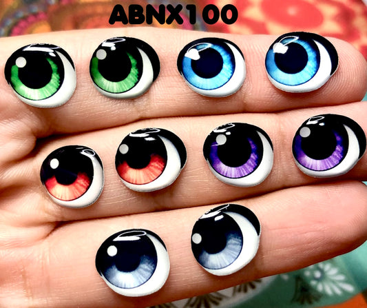 Olhos RESINADOS ABNX100